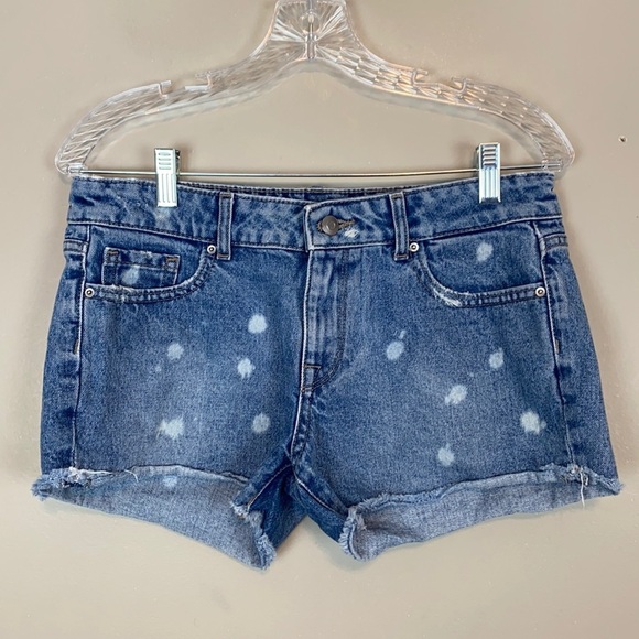 DL1961 Renee Cutoff Blue Jean Shorts Size 26 - Picture 4 of 16